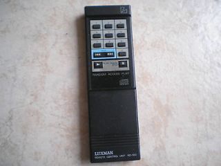 LUXMAN CD Player Remote Control model RD 100 hard to find
