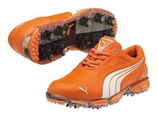 Box Puma Super Cell Fusion Ice LTD EDITION Orange SZ 10.5 Golf Shoes