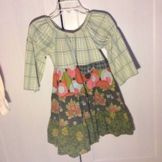 NWOT Matilda Jane Celeste Peasant Tiered Dress Size 2