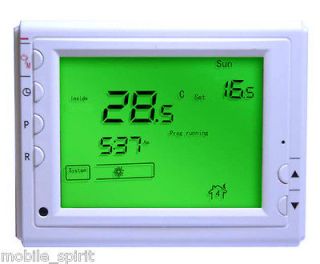 Wireless Boiler Heating RF Room Thermostat Fahrenheit/Celsius Display