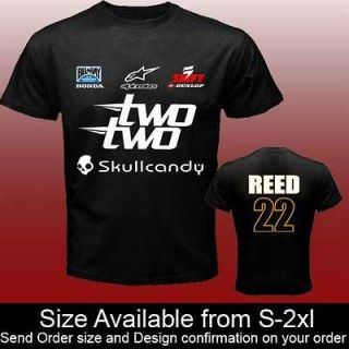 New CHAD 22 honda MotorSport Team REED Black T Shirt