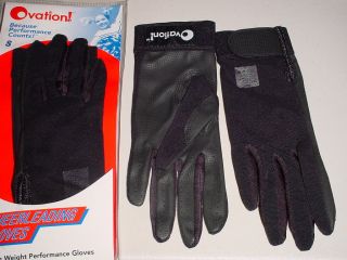 CHEERLEADING GLOVES OVATION BLACK SEVERAL N STOCK SMALL