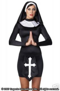 NUN sexy adult halloween costume couples gothic S