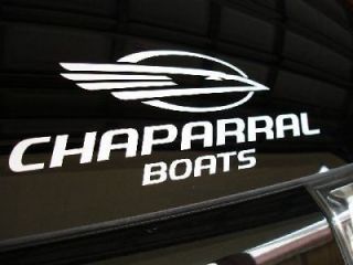 CHAPARRAL BOATS Sticker White Boat DECAL You Get 2