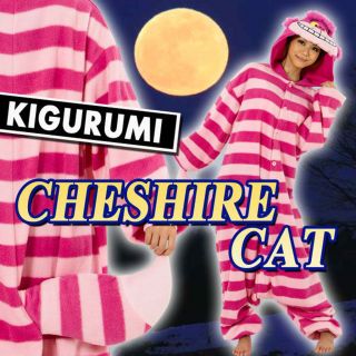 NEW Kigurumi Disney Cheshire Cat cosplay costume party pajama
