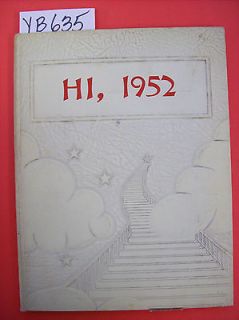 YB635 Bunker Hill Illinois IL Bunker Hill High School Yearbook