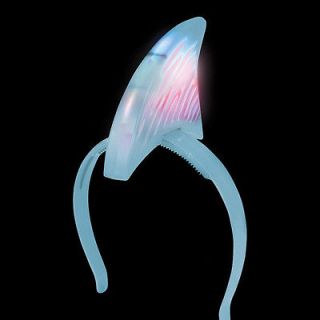 NEW Light Up Dolphin Fin LED Powered Headbands for Fish Costumes