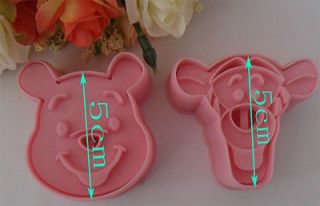 Pooh Soap Candy Sugarcraft Cake Decoration Mold Cookie Cutters Tools