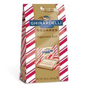 Chocolate Squares, Peppermint Bark, 7.06 Ounce Packages (Pack of 3
