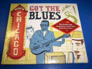 WHEN CHICAGO GOT THE BLUES   BRAND NEW COMP CD    STARBUCKS RECORDS