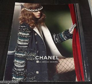 2011 Print Ad CHANEL BOUTIQUES Young Female in Todays Fashions