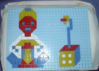 Vintage Milton Bradley Playskool Play Tiles 1970