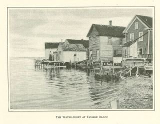 1914 Tangier Island Chesapeake Bay Virginia Crockett Joshua Thomas