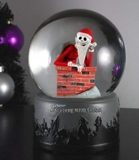 NECA Nightmare Before Christmas CHIMNEY SANTA JACK Snow globe