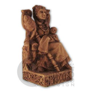 Seated Frigga Statue  Dryad Designs  Norse Goddess  Pagan Asatru