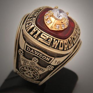 Newly listed KANSAS CITY CHIEFS 1969 SUPER BOWL NFL RING 65 GRAMS  18K