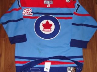 Moose Vancouver Jersey Jannik Hansen Game Worn/Used AHL Hockey Jersey