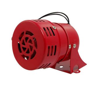 AC 220V Red Metal Motor Driven Air Raid Siren Horn Alarm