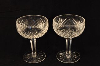 Waterford Ciara Champagne / Sherbet Crystal Stemware Glasses 5.25
