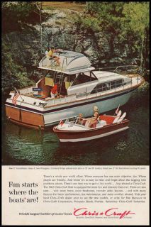 1963 vintage ad for Chris Craft Cabin Cruisers  33
