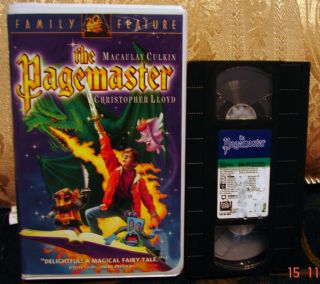 Video VHS Macaulay Culkin Christopher Lloyd Delightful Magical