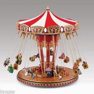 Gold Label Mr Christmas Worlds Fair Swing Carousel #79841