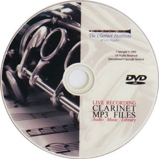 Clarinet Music  Archive Collection DVD