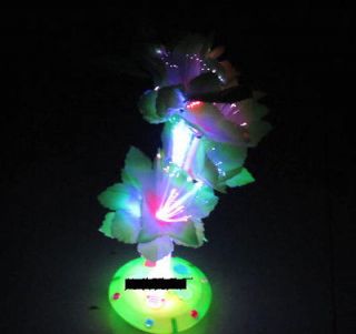 Artificial Colorful fiber optic flash fiber optic chrysanthemum flower