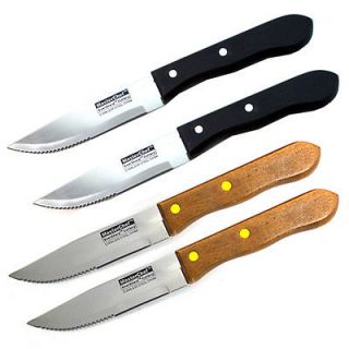 MasterChef 4 pc Jumbo Steak Knife Set  Surgical High Carbon Stainless