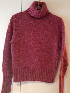 CHRISTOPHER FISCHER Mauve/Fuschia Turtleneck Sweater (LARGE)
