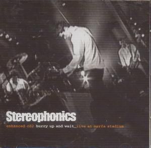 STEREOPHONICS hurry up and wait CD 4 track enhanced part 2 live at