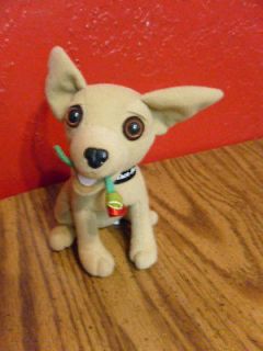 Taco Bell Chihuahua No Talking Plush Dog Advertising i think Im in