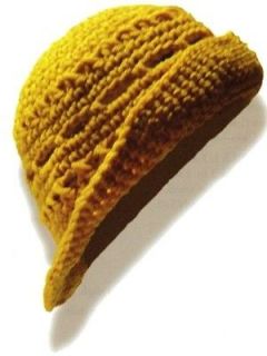 Crochet Pattern to Make a Sassy Brimmed Hat Ladies Fun Easy Cap