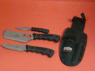 and Wesson Bullseye Campfire Knife Set Clever Guthook & Campknife New