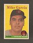 1958 Topps #196 Mike Garcia Cleveland Indians Ex MINT+