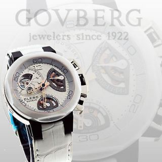 Clerc Odyssey 6 Day Power Reserve White Automatic Stainless Steel