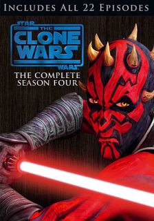 Star Wars The Clone Wars   Season Four (DVD, 2012, 4 Disc Set)