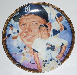 SPORTS IMPRESSIONS HAMILTON COLLECTION COLLECTOR PLATE NY YANKEES
