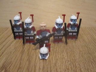 Star Wars LEGO LOT/Army 5 ARC Elite Clone Troopers 9488