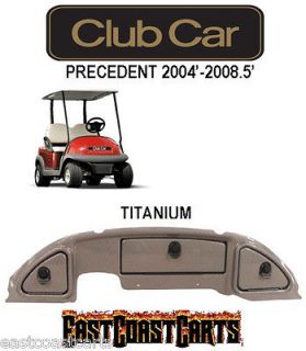 Club Car Precedent Golf Cart Dash Cover 2004 2008.5 TITANIUM