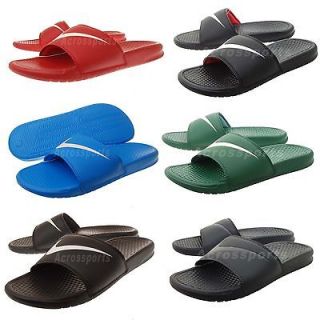 Nike Benassi Swoosh Mens Sports Slippers Slip on Sandal Select 1 From