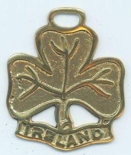 IRISH SHAMROCK Horse brass