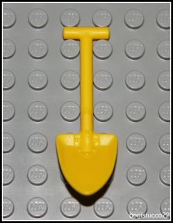 Lego City x1 Yellow Large Shovel ★ Coal Mine Spade Belville Tool