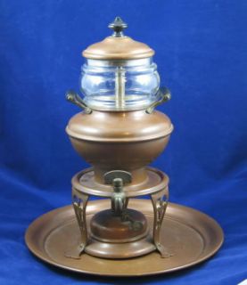 Jos Heinrichs Samovar #20 Pure Copper Collectable Brewing Coffee Urn