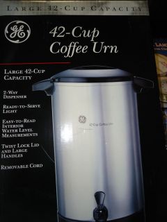 New, GE 42 Cup Coffee Urn Cup