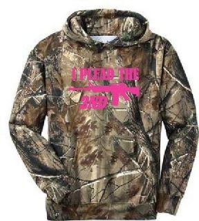 Camo Hoodie Arms Gun Rights Constitution Control AR 15 S   3XL