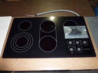 new without box KitchenAid KECC566rbL01 36 Smoothtop Electric Cooktop