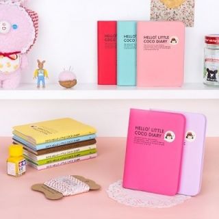 Coco Diary Dated 2013 Girl Korean weekly planner schedule Journal