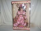 Collectible Fine Porcelain Doll Crimson Collection Hand Painted