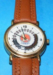 Collectible Watch with Spinning Train 2nd Hand Comes w Tin with COA